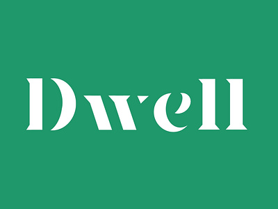 Dwell Lettering