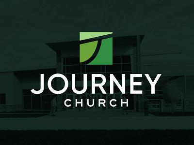 Journey Church Rebrand brand book brand guidelines branding church church branding church communications green logo j journey logo logo design minimal monogram paths rebrand simple