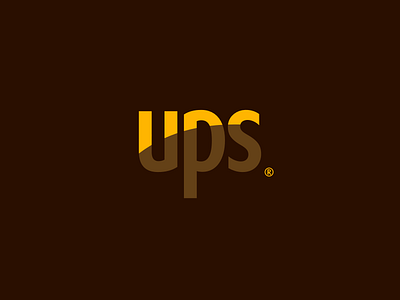 UPS Logo Redesign brand postal redesign ups