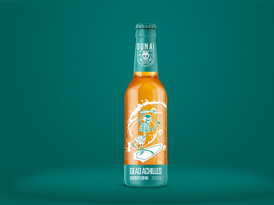 Logo and packaging design DUNAI crazy drinks