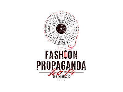 Olena Fedorova Fashion Propaganda Logo branding fashion identity logo logotype music musiclogo store