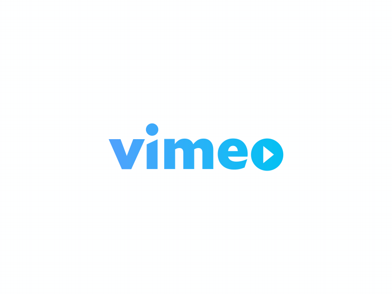 Vimeo Redesign - Logo Animation animation concept design interface logo minimal redesign ui ux vimeo web website