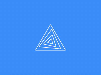 Triangles affinity animation designer geometric gif principle sketch triangle