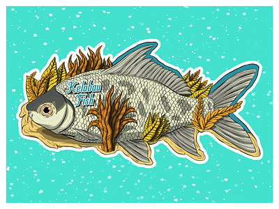 kelabau fish affinitydesigner illustration ipadpro