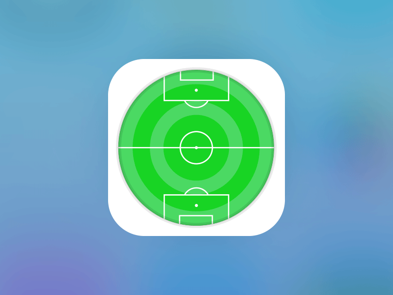 iOS7 Football Icon app football grid icon ios ios7