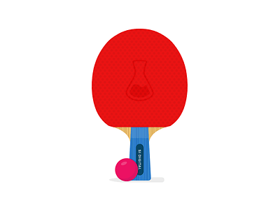 Ping Pong Paddle illustration jobs ping pong