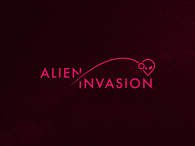 Alien Invasion branding halloween interactive marketing symbol website