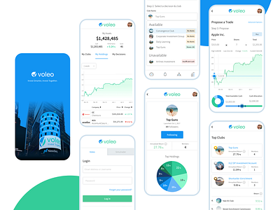 Voleo • Investment Club Apps