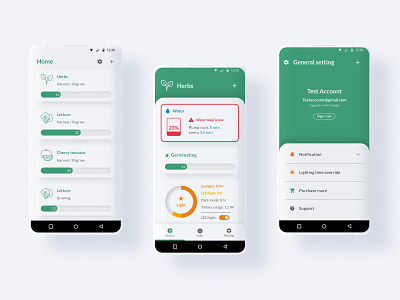 Sprout android android app app materialdesign mobile mobile app mobile app design mobile design mobile ui smartphone smartphone app softui ui user experience user interface ux