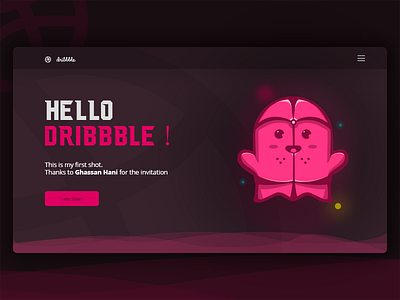 First Shot app design dribbble graphics illustration interface ui ux uxui web web design