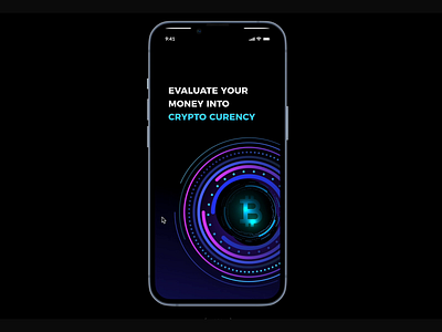 Crypto Currency app - Web3 bitcoin blockchain crypto currency exchanger ethereum market cap metaverse minimalist mobile nft product design trading ui ux wallet web3