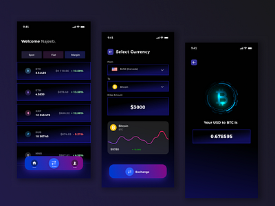 Web3 Blockchain Platform bitcoin blockchain clean crypto crypto app cryptocurrency defi eth fintech marketplace metaverse minimalist nft ui ui design web3