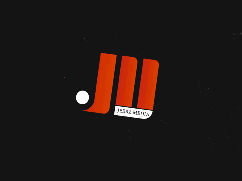 Logo Intro: Jeebz Media aftereffect agency animation brand flaticon gif gradient illustration interface logo media ui ux video