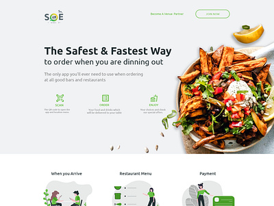 Restaurants Wesite Design uidesign uxdesign website design