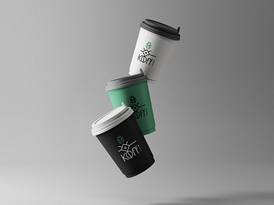 Koffí - Coffee to go branding design identity logo