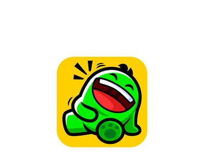 green gag! branding cartoon illustration design funny illustration logo logodesign vector vector illustration