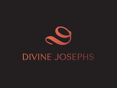 Divine J Logo brand business company cosmetic crest fashion identity logo mark monogram shape symbol