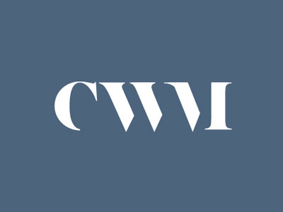 CWM logo brand business company corporate crest fashion identity logo mark monogram shape symbol
