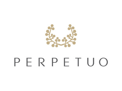 Perpetuo logo berry brand business company crest identity logo mark monogram nature shape symbol