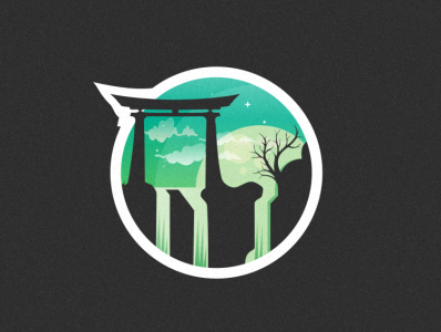 NIPON design vector bird coffee design film icon illustration logo music sketch vector