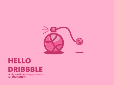 Dribbble first thanks