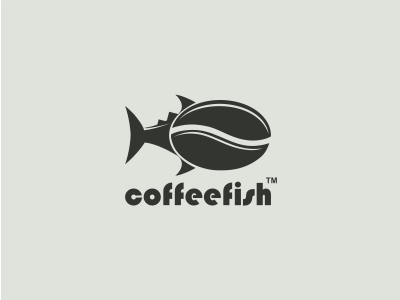 Coffeefish coffee fish logo