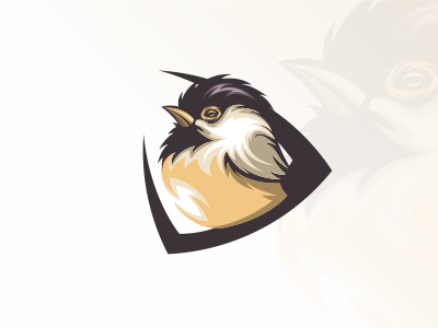 Bird bird design logo