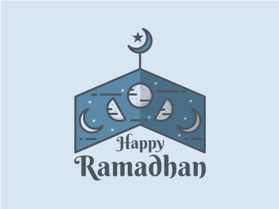 Happy Ramadhan design happy logo ramadhan