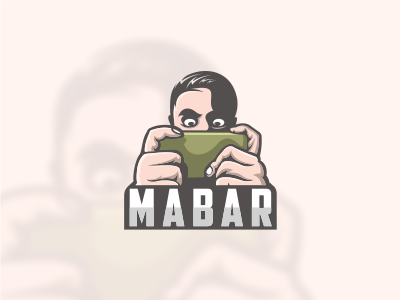 Mabar design logo mabar