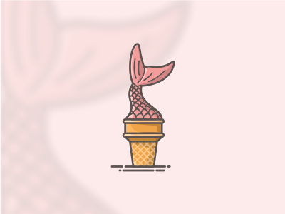 mermaid ice cream