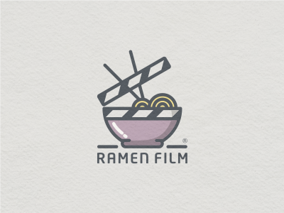 Ramen Film design film logo ramen