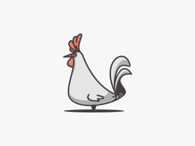 Chiken Babon babon chiken design logo