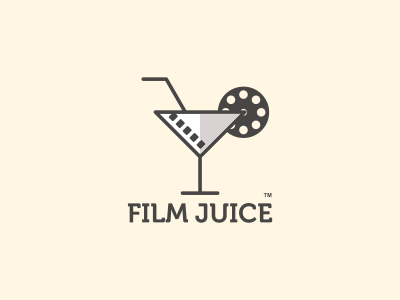 Film Juice design film juice logo sketch vector