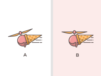 heli Ice Cream cream design heli ice logo sketch vector