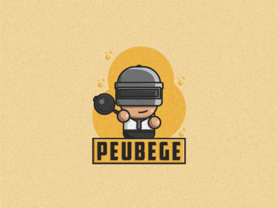 Pubg design film logo sketch vector