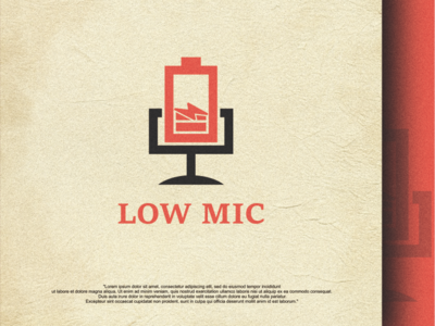 Low Mic bird coffee cream design film icon illustration logo music pencil sketch vector