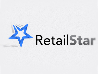 Retail Star Revised colorful logo modern star