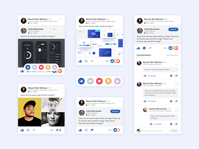 Linkedin Redesign Elements