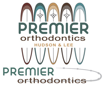 Premier Orthodontics Logos branding logo design