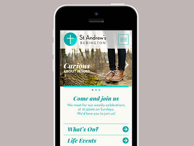 Church Website Concept