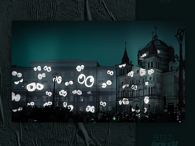 Video Mapping Festival - Lodz architecture cartoon festival light mapping motion poland video