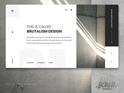 Brutalism HP brutalism dayliui design freelance home page home page design interface interface designer landing slider ui uidesign ux ux ui ux challenge web webdesign website zokay