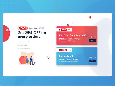 Subscription Plan for Box8 banner box8 clean design discount landing page offer pro saver saving subscription trial ui uidesign ux ui