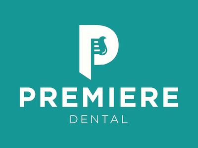 Premiere Dental branding logo design