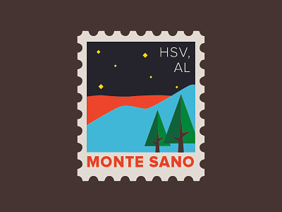 Monte Sano Stamp