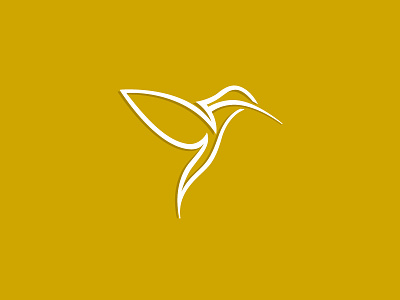 Latreuo Homes Logomark bird branding design graphic design hummingbird identity logo yellow