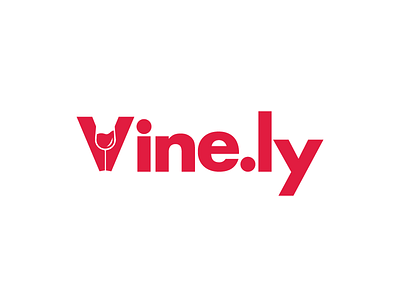 Vine.ly app branding branding design graphic design identity logo logo design wine wine app wine logo