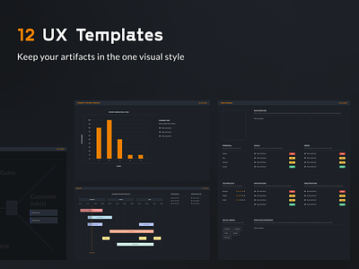 12 UX Templates for free design figmatemplates freetemplates templates ux uxdesign uxtemplates uxui web