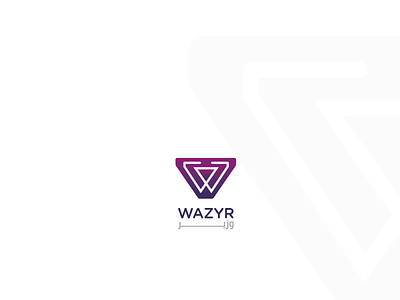 Wazyr brand identity branding logo logo design logodesign