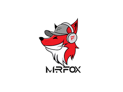 Mr Fox Logo adobe brand branding identity illustrator logo logo design
